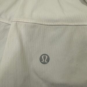Women’s Lululemon Pace Athletic Tennis Pickleball Skirt Skort White shorts 12